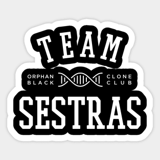 TEAM SESTRAS ORPHAN BLACK Sticker